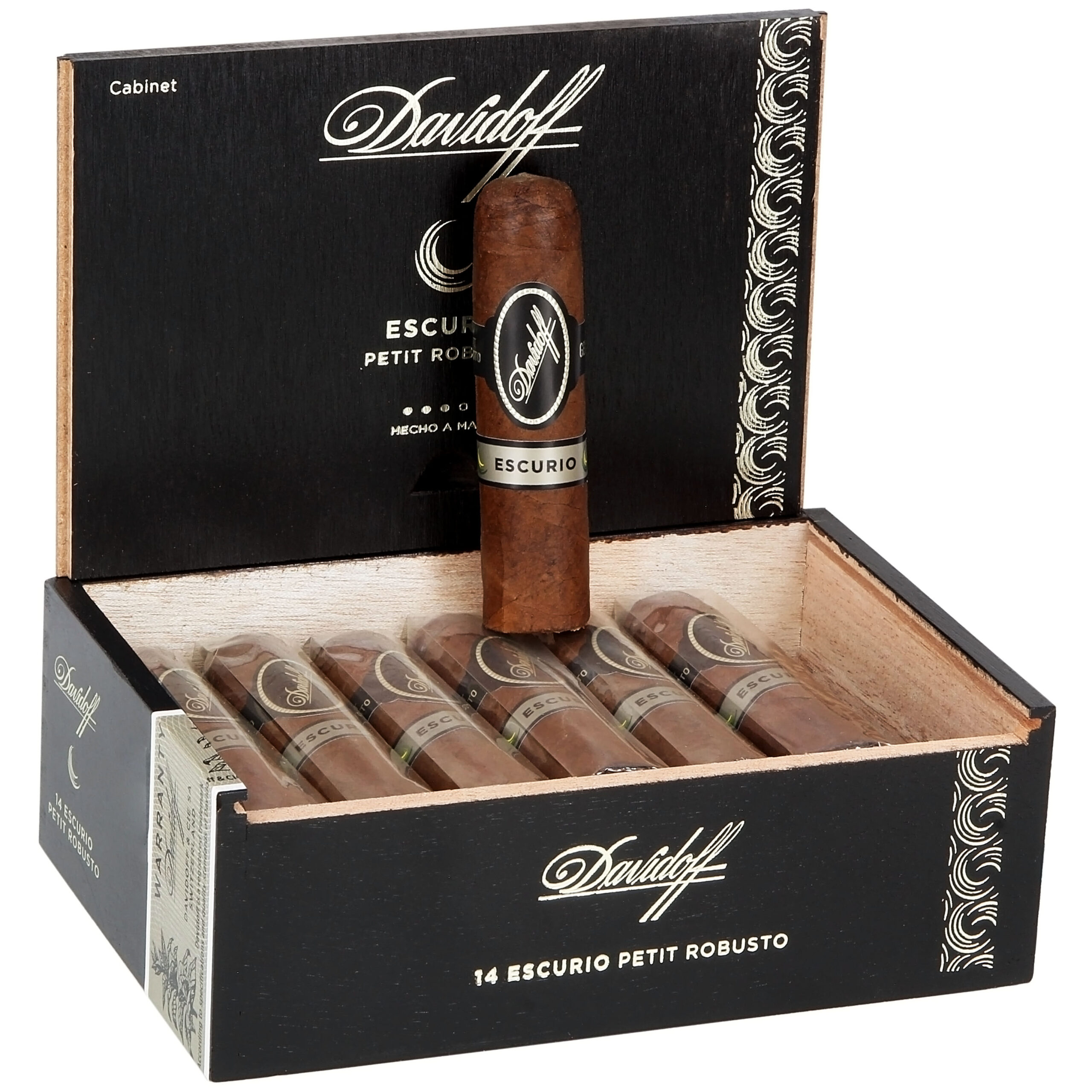 138333_0 Davidoff Escurio Petit Robusto Puro - Görsel 1