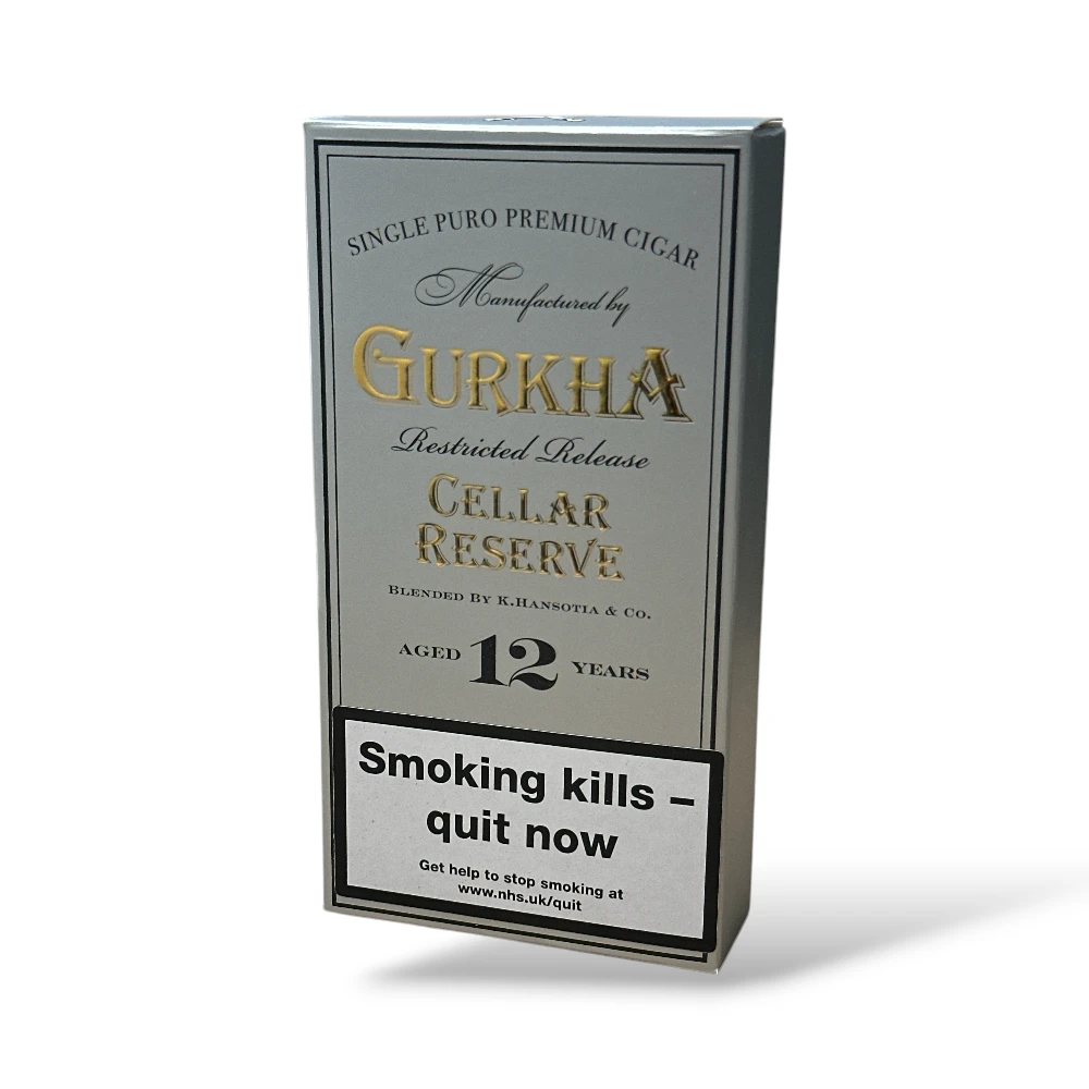 Gurkha-Cellar-Reserve-12-Years-Old-Platinum-Hedonism-Grand-Rothschild-Tubos-Cigar-Pack-of-3 Gurkha Cellar Reserve 12 Yıllık Platinum - Görsel 1