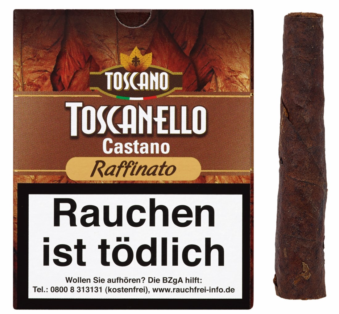 Toscanello-Castano-Raffinato-Schachtel Toscanello Castano Raffinato Puro - Görsel 1