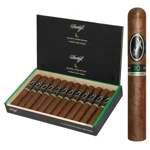 davidoff-escurio-10th-anniversary-gran-toro-natural-box-of-12 Davidoff Escurio Sınırlı Üretim Gran Toro 12'li Puro - Görsel 1