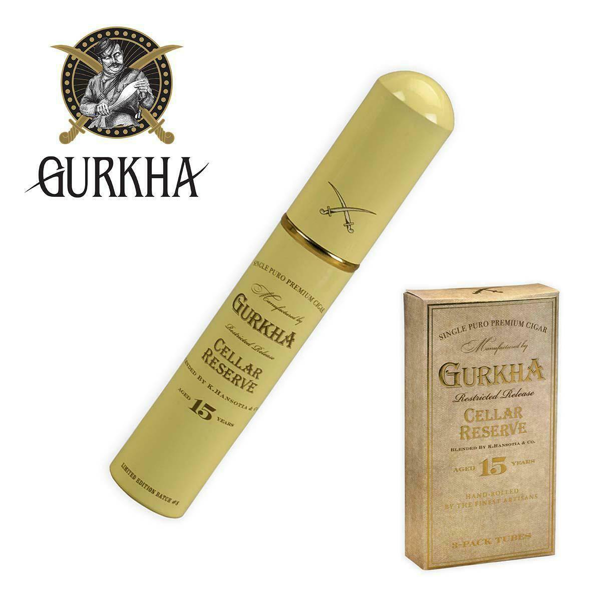 gurkha-cellar-reserve-15-yr-tube-1 Gurkha Mahzen Rezervi 15 Yıllık Puro - Görsel 1