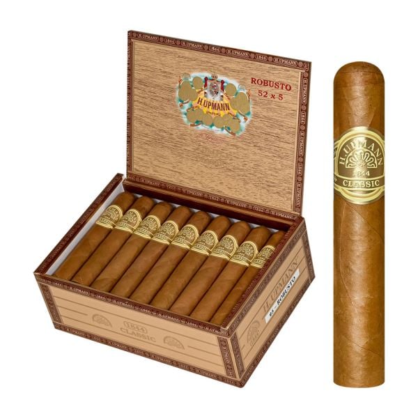 h-upmann-1844-classic-robusto-natural-box-of-25 H. Upmann 1844 Classic Robusto Puro - Görsel 1
