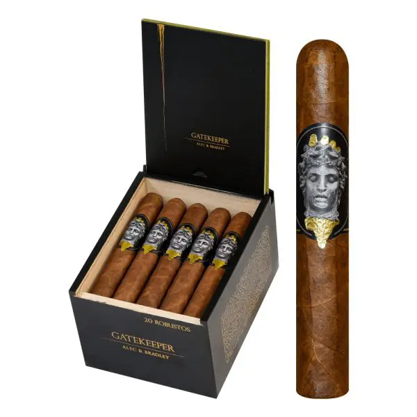 alec-bradley-gatekeeper-robusto-natural-box-of-24 Alec Bradley Gate Keeper Robusto Puro - Görsel 1