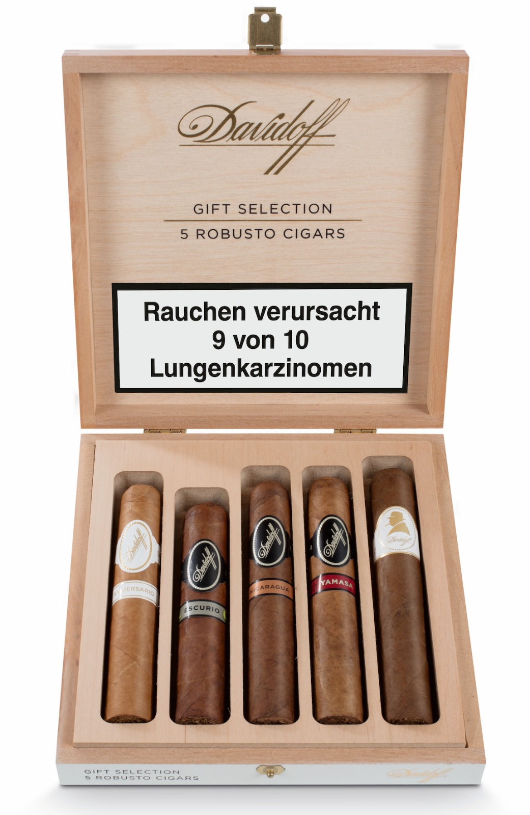 049d0802-0c25-4d3c-95b9-c340cd64723c Davidoff Gift Selection 5 Robusto Puro - Görsel 1