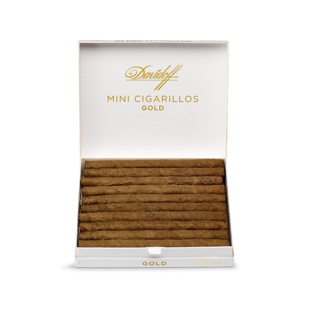 619b4e45-e35b-4dc6-ad42-7e5cf48815cb Davidoff Mini Cigarillos Gold-20Li - Görsel 1